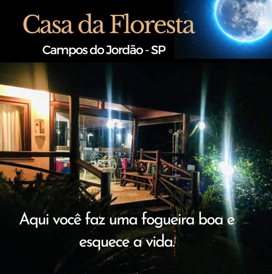 Casa Na Floresta Em Campos Do Jordao Villa Luaran gambar